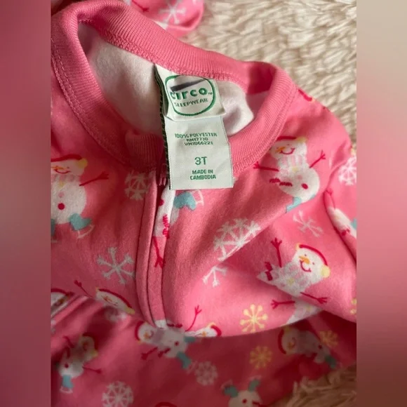 Girls Christmas Onesie - Picture 3 of 3